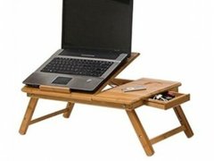 Masuta laptop - Masa E-Table din bambus